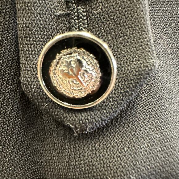 Zara Basic half sleeve black open front blazer ponte knit size medium - Picture 9 of 13